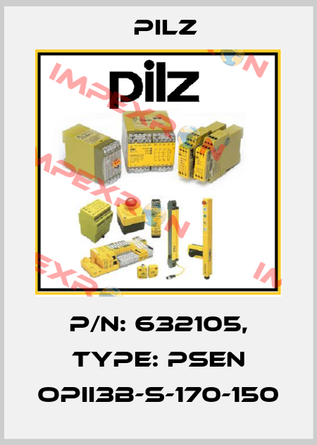 p/n: 632105, Type: PSEN opII3B-s-170-150 Pilz