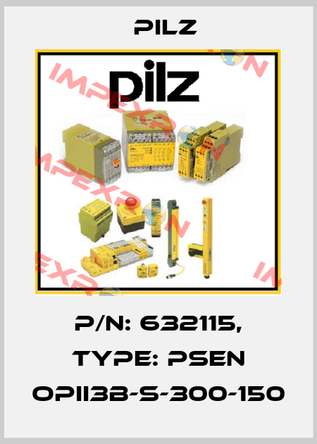 p/n: 632115, Type: PSEN opII3B-s-300-150 Pilz