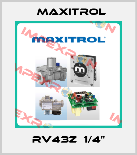 RV43Z  1/4" Maxitrol