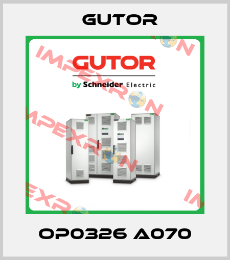 OP0326 A070 Gutor