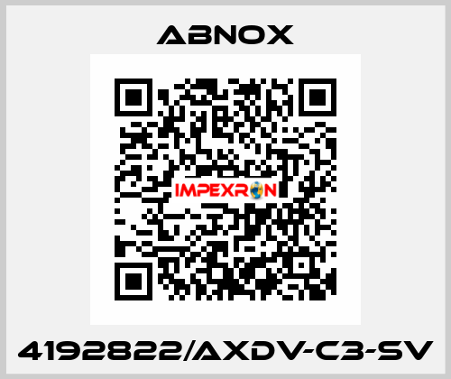 4192822/AXDV-C3-SV ABNOX