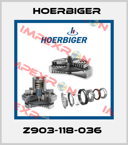 Z903-118-036  Hoerbiger