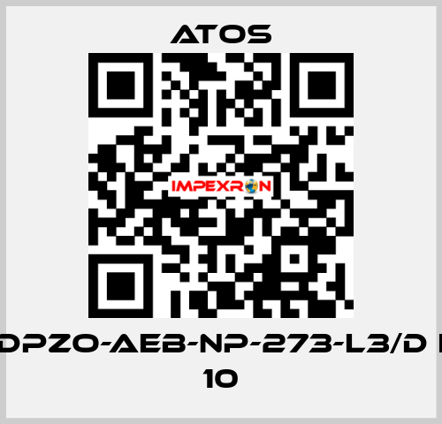 DPZO-AEB-NP-273-L3/D I 10 Atos