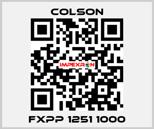 FXPP 1251 1000 Colson
