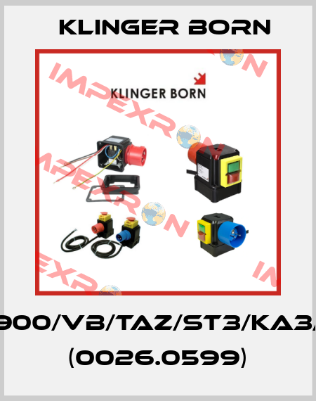 K900/VB/TAZ/ST3/KA3/P (0026.0599) Klinger Born