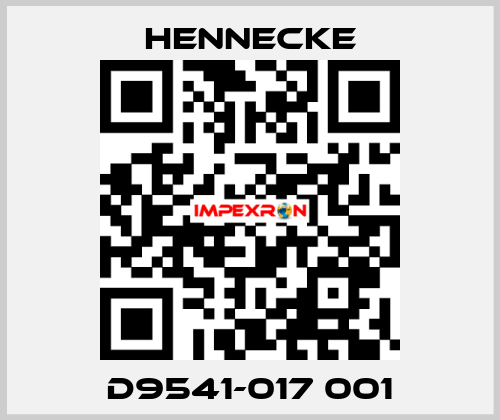 D9541-017 001 Hennecke