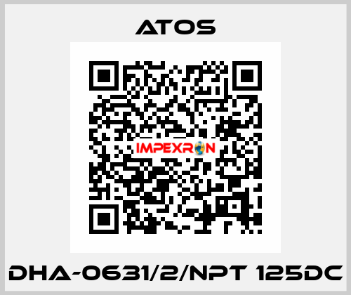 DHA-0631/2/NPT 125DC Atos