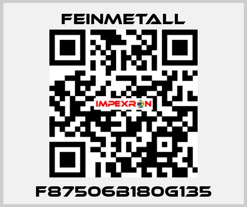 F87506B180G135 FEINMETALL