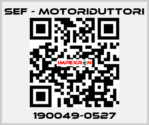 190049-0527 SEF - MOTORIDUTTORI