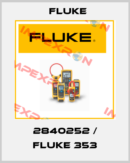 2840252 / Fluke 353 Fluke
