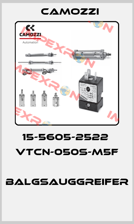15-5605-2522  VTCN-050S-M5F  BALGSAUGGREIFER  Camozzi