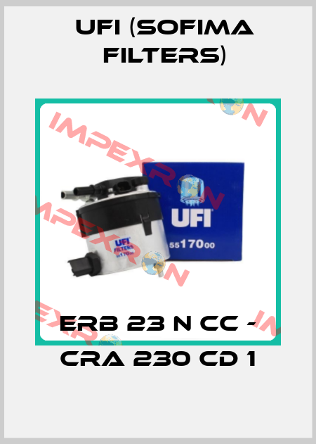 ERB 23 N CC - CRA 230 CD 1 Ufi (SOFIMA FILTERS)