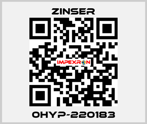 0HYP-220183 Zinser