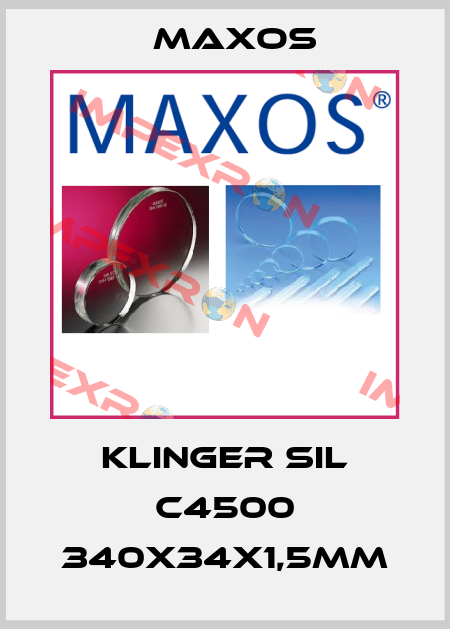 Klinger SIL C4500 340x34x1,5mm Maxos