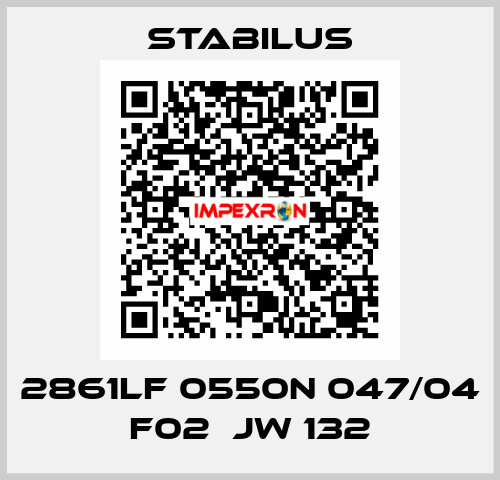2861LF 0550N 047/04 F02  JW 132 Stabilus