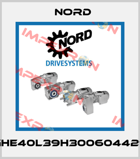 GHE40L39H300604429 Nord