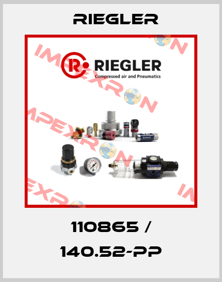110865 / 140.52-PP Riegler