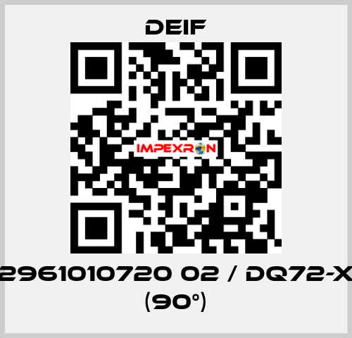 2961010720 02 / DQ72-x (90°) Deif