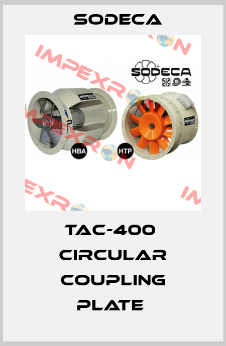 TAC-400  CIRCULAR COUPLING PLATE  Sodeca