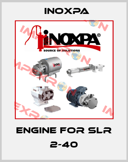 engine for SLR 2-40 Inoxpa