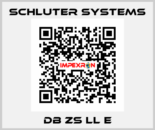 DB ZS LL E Schluter Systems