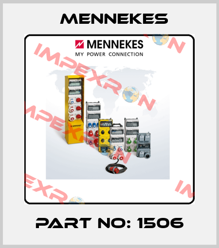 part no: 1506 Mennekes