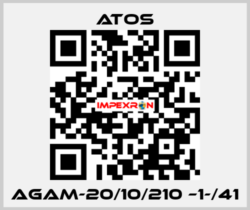 AGAM-20/10/210 –1-/41 Atos