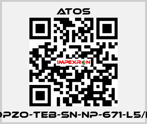 DPZO-TEB-SN-NP-671-L5/E Atos