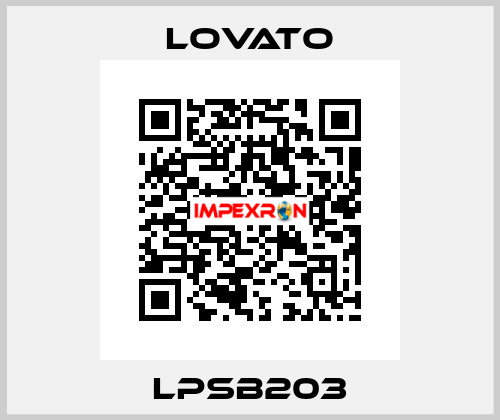 LPSB203 Lovato