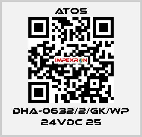 DHA-0632/2/GK/WP 24VDC 25 Atos