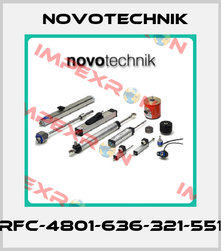 RFC-4801-636-321-551 Novotechnik
