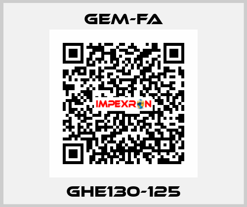 GHE130-125 Gem-Fa