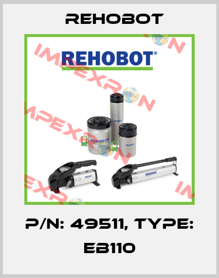 p/n: 49511, Type: EB110 Rehobot