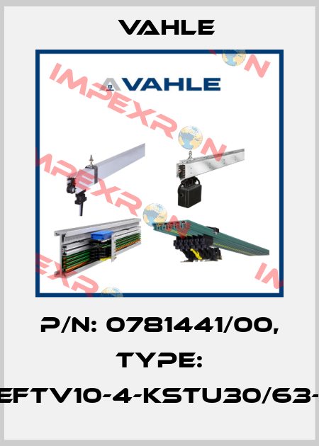 P/n: 0781441/00, Type: ET-EFTV10-4-KSTU30/63-14L Vahle