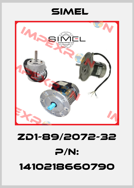 ZD1-89/2072-32 P/N: 1410218660790 Simel