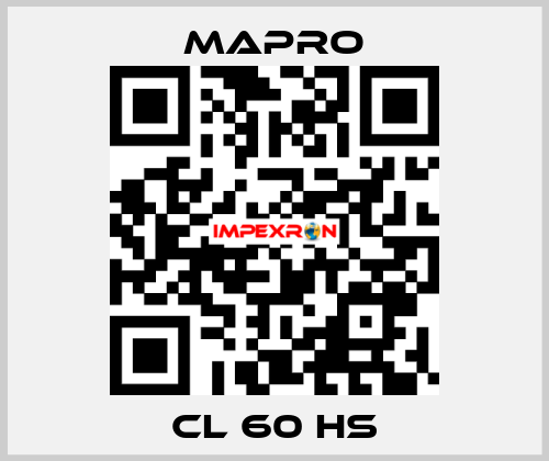 CL 60 HS Mapro