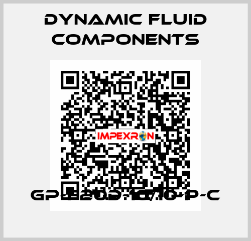 GP-F20D-10/10-P-C DYNAMIC FLUID COMPONENTS