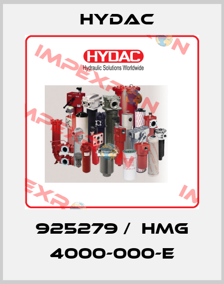 925279 /  HMG 4000-000-E Hydac