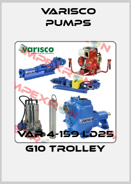 VAR 4-159 LD25 G10 TROLLEY Varisco pumps
