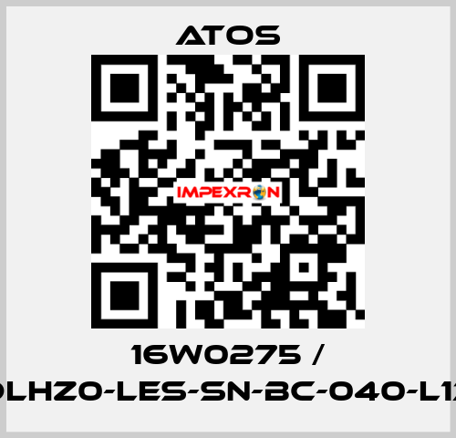 16W0275 / DLHZ0-LES-SN-BC-040-L13 Atos