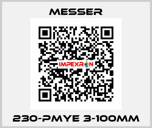 230-PMYE 3-100mm Messer