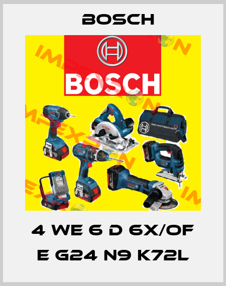 4 WE 6 D 6X/OF E G24 N9 K72L Bosch