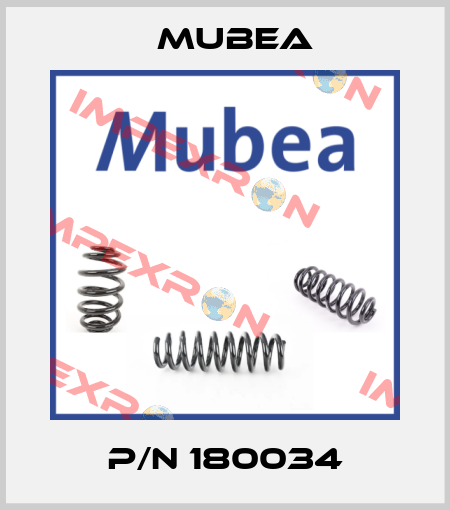 P/N 180034 Mubea