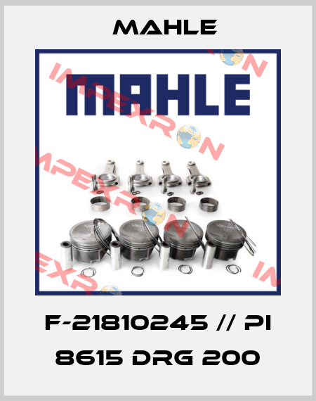 F-21810245 // PI 8615 DRG 200 MAHLE