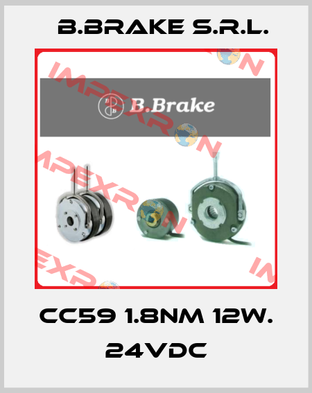 CC59 1.8nm 12W. 24VDC B.Brake s.r.l.