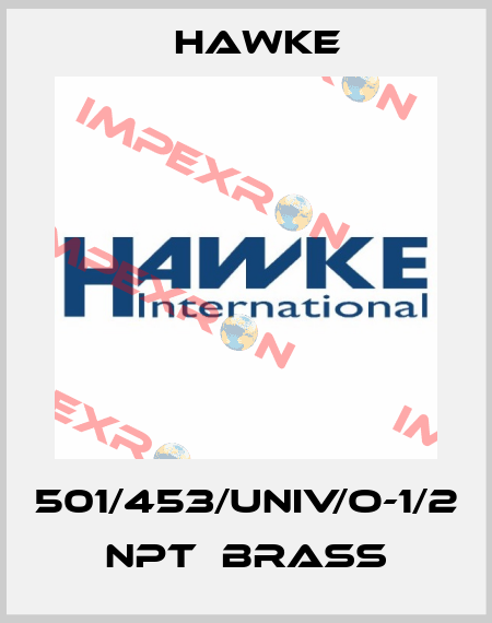 501/453/UNIV/O-1/2 NPT	brass Hawke