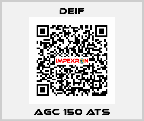 AGC 150 ATS Deif