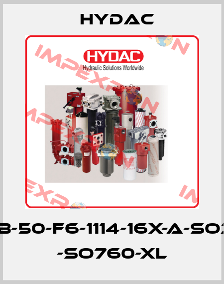 KHB-50-F6-1114-16X-A-SO318 -SO760-XL Hydac