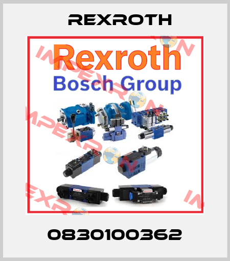 0830100362 Rexroth