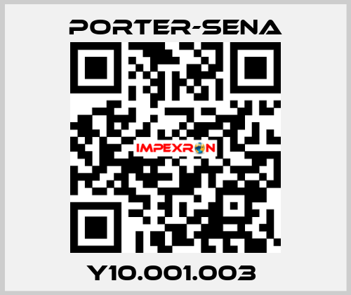 Y10.001.003  PORTER-SENA